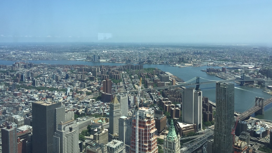 Uitzicht vanaf het One World Trade Center | © Kai Brinker