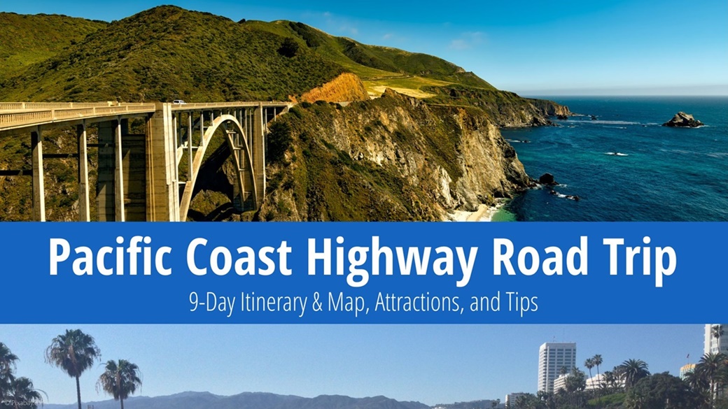 Road trip on Pacific Coast Highway: Itinerary, map, tips and experiences | © pixabay.com