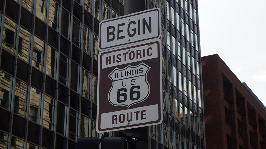 Start of Route 66 in Chicago | © Pixabay.com